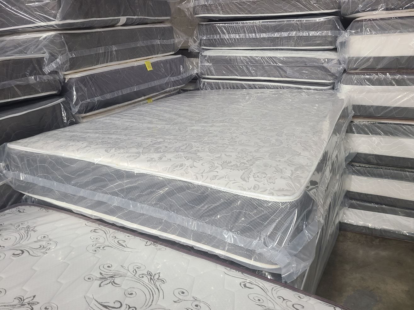 Queen size mattress double sided 11 inches thick soft medium hard mattress 1pc only