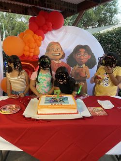 Turning Red Party Decor