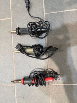 Lot of 3 Electric Soldering Irons