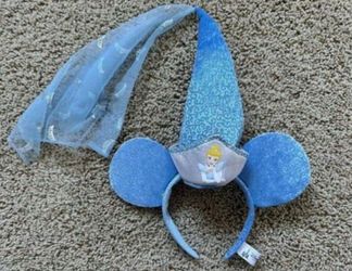 Disney Cinderella minnie mouse ears, rare