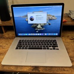 MacBook Pro 15inch Early 2013 I7 8gbram 256 Ssd 