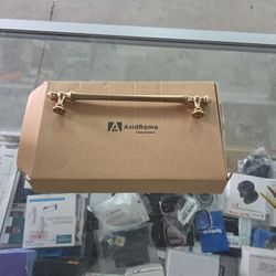 ASIDRAMA- CABINET HARDWARE- 6 Pack Brushed Brass Cabinet Pull 7.5inch- 192mm Hole Center Cabinet 