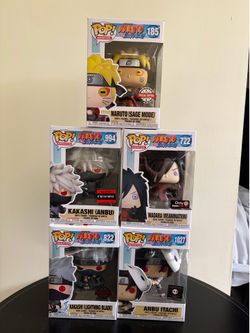 Naruto Funko Pops - $40