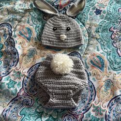 Baby Bunny Prop Pic Clothing 