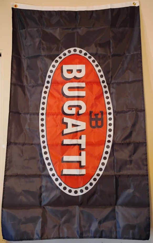 Bugatti Banner 3 x 5 Ft NEW