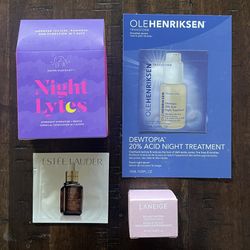 Overnight Skincare Sample Bundle