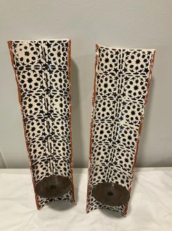 Celestial ceramic wall sconces ☀️💫