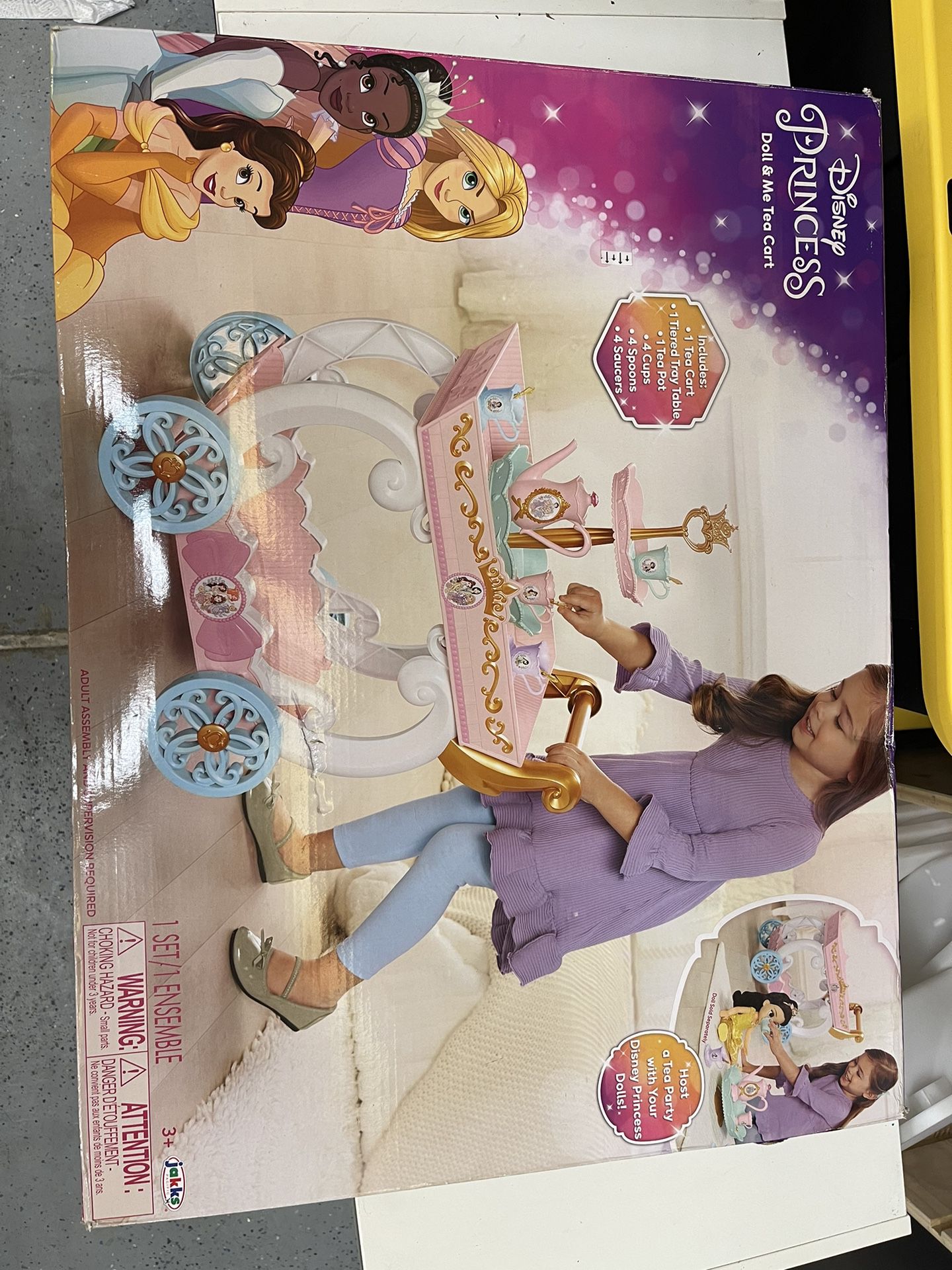 Princess Doll & Me Tea Cart