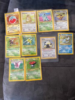 Vintage Pokemon cards