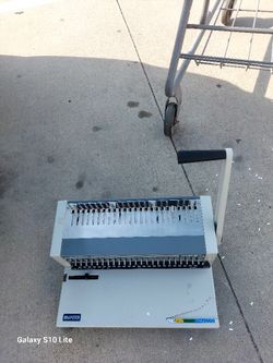 Ibico Ibimatic Punch And Comb Binding Machine 