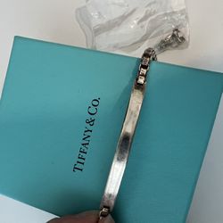 Tiffany & Co ID Link Silver Bracelet