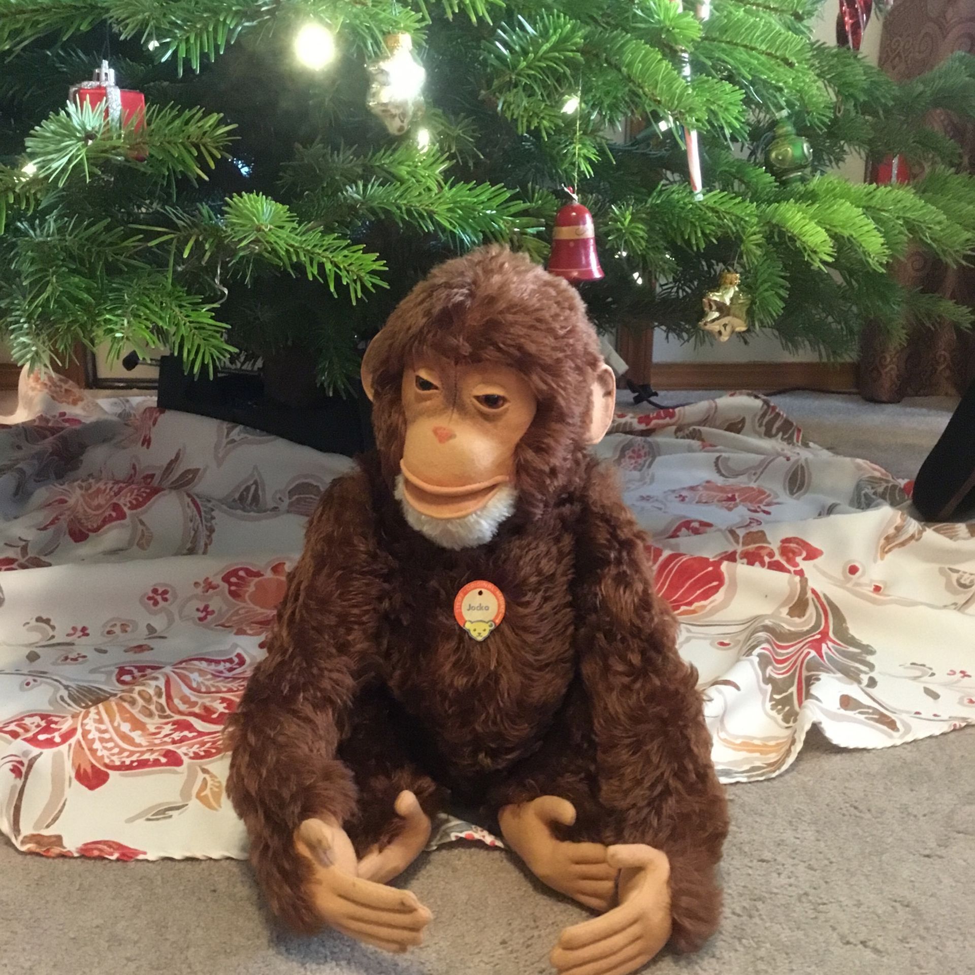 Vintage Steiff Jocko Monkey