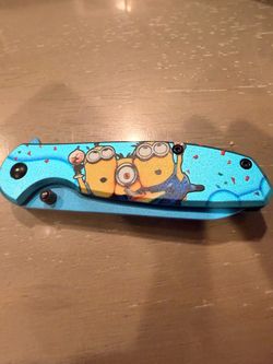 Minions Folding Pocket Knife