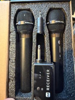 Two Wireless Microphones