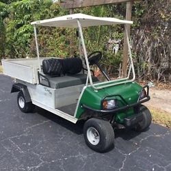 2005 Club Car Carryall gas Utility golf Cart Industrial Burden Carrier tilt bed