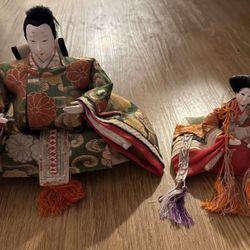 Japanese Hina Couple Doll