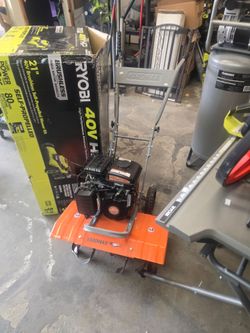 Yardmax Gas-Powered Tiller Cultivator