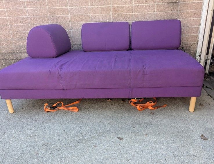 Purple IKEA Flottebo Couch