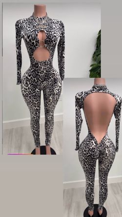 Sexy Open Back Jumpsuit