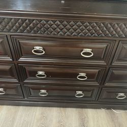 $50 Real Wood Dresser With Hidden Drawers 