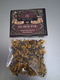 Soul Sticks Resin Incense – Go Away Evil blend