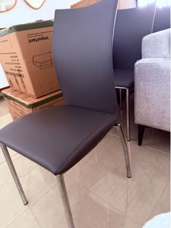 6 Grey Chairs