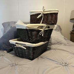 Wicker Basket Bundle