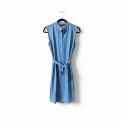 Van Heusen Light Blue Sleeveless Dress (M) - Never Worn