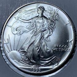 1993 American Eagle GEM BU 