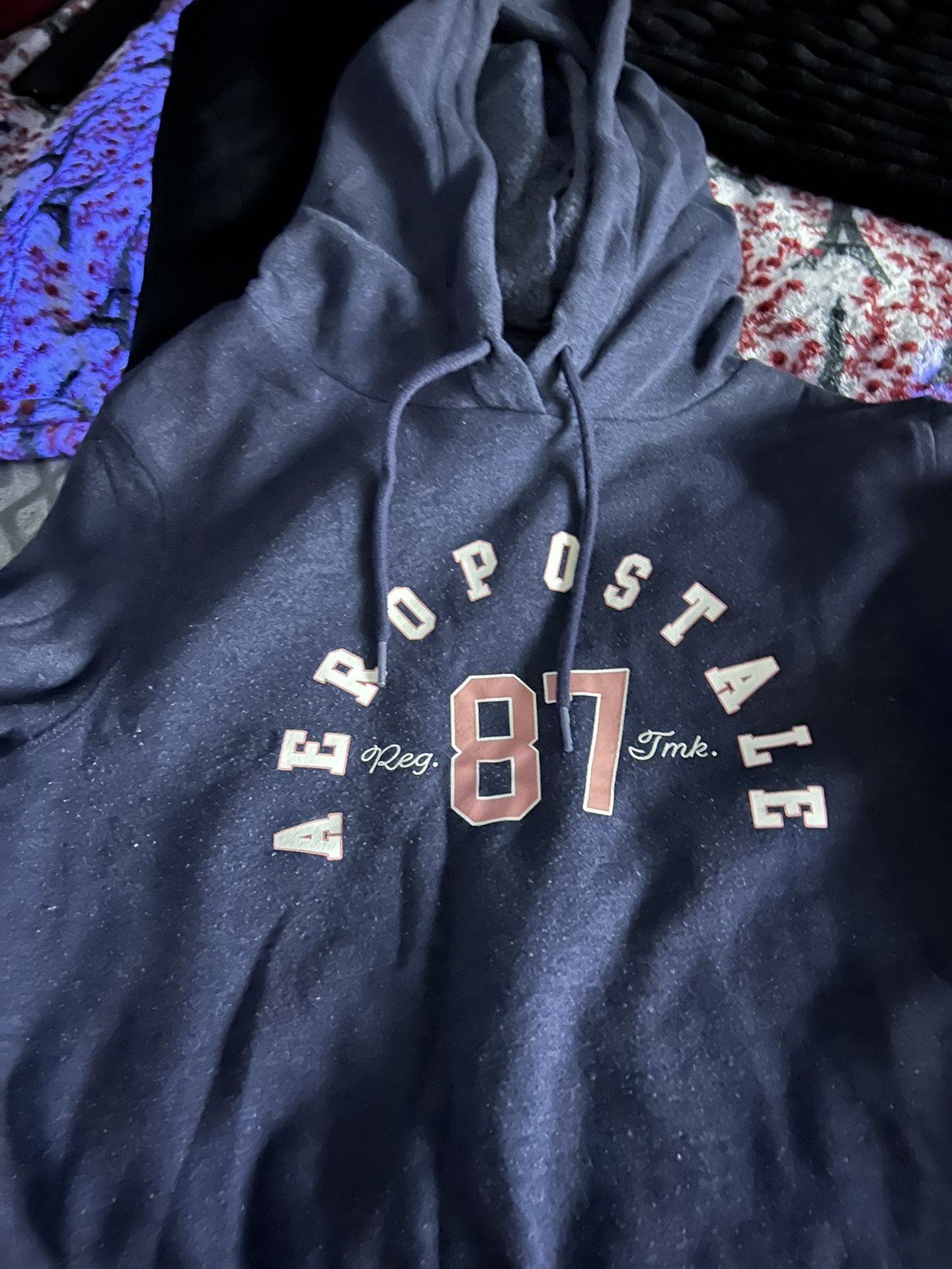Blue Demin Color Aeropostale Hoodie