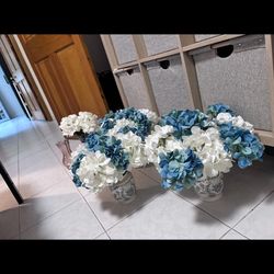 Faux Flower Centerpieces (6)