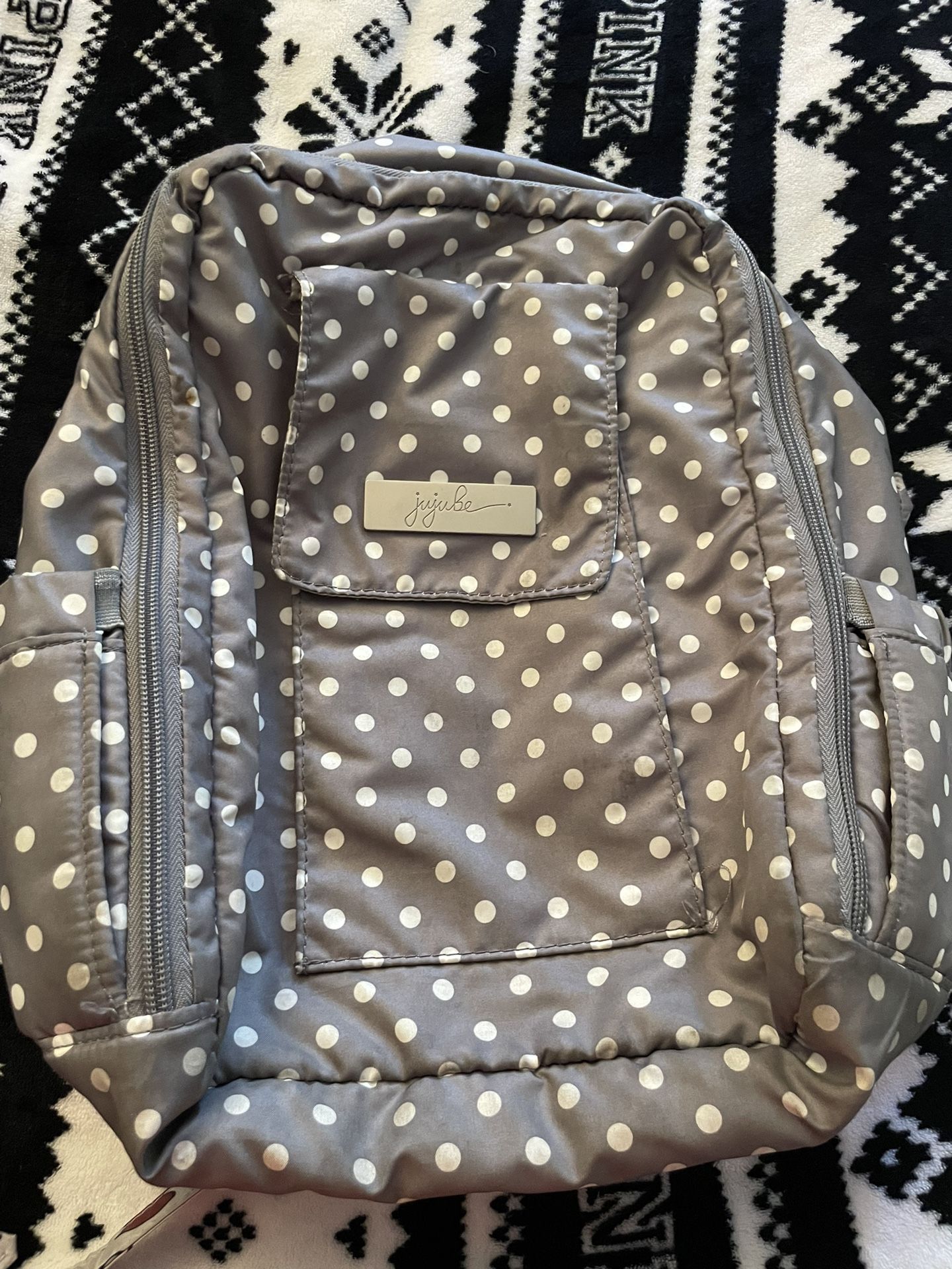 Girls Jujube Polka Dot Backpack-very Good Condition $15