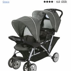 Grace Duo Glider Click Connect  Double Stroller 