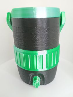Green and black can coolers holds 12 oz cans
