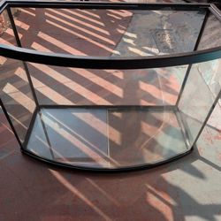 45 Gallon Curved Front Aquarium / Fish Tank  