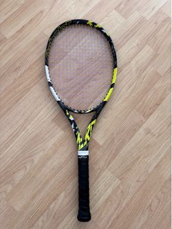 BABOLAT Pure Aero Team Tennis Racquet（new Wilson strings）