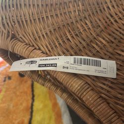 IKEA Ottoman Foot Rest With Storage New 