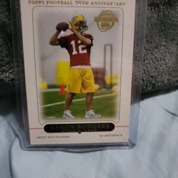 Aaron Rodgers Rookie Card