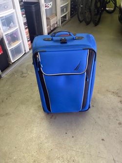 NAUTICA HI END DESIGNER LUGGAGE LIKE NEW 26 X 18 X 12