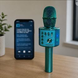 Karaoke Microphone works with iPhone or Ipad