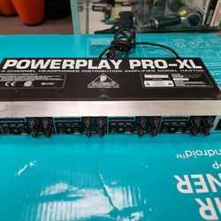 Behringer Powerplay Pro XL HA4700 4 Channel Distribution Amplifier 
