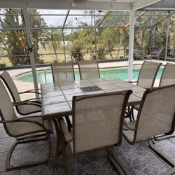 Patio Table and Chair Set