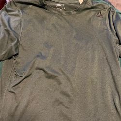 Reebok Green Tee Shirt Size  Large