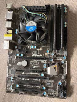 ASRock Z77 Pro4 Motherboard + 16GB DDR3 RAM + CPU Cooler