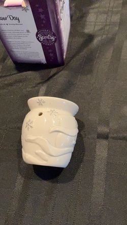 Snow day plug in cover , christmas decor or gift