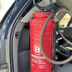 Industrial Concrete Sprayer.