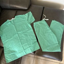 Unisex Green Scrubs 