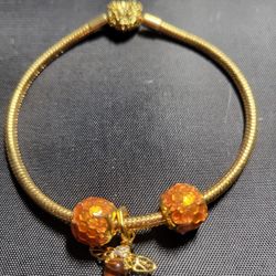 Pandora  Bracelet With Charms