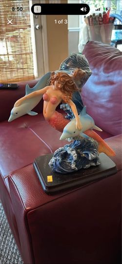 Mermaid statues