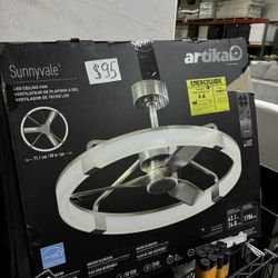 Artika Sunnyvale 28" LED Ceiling Fan